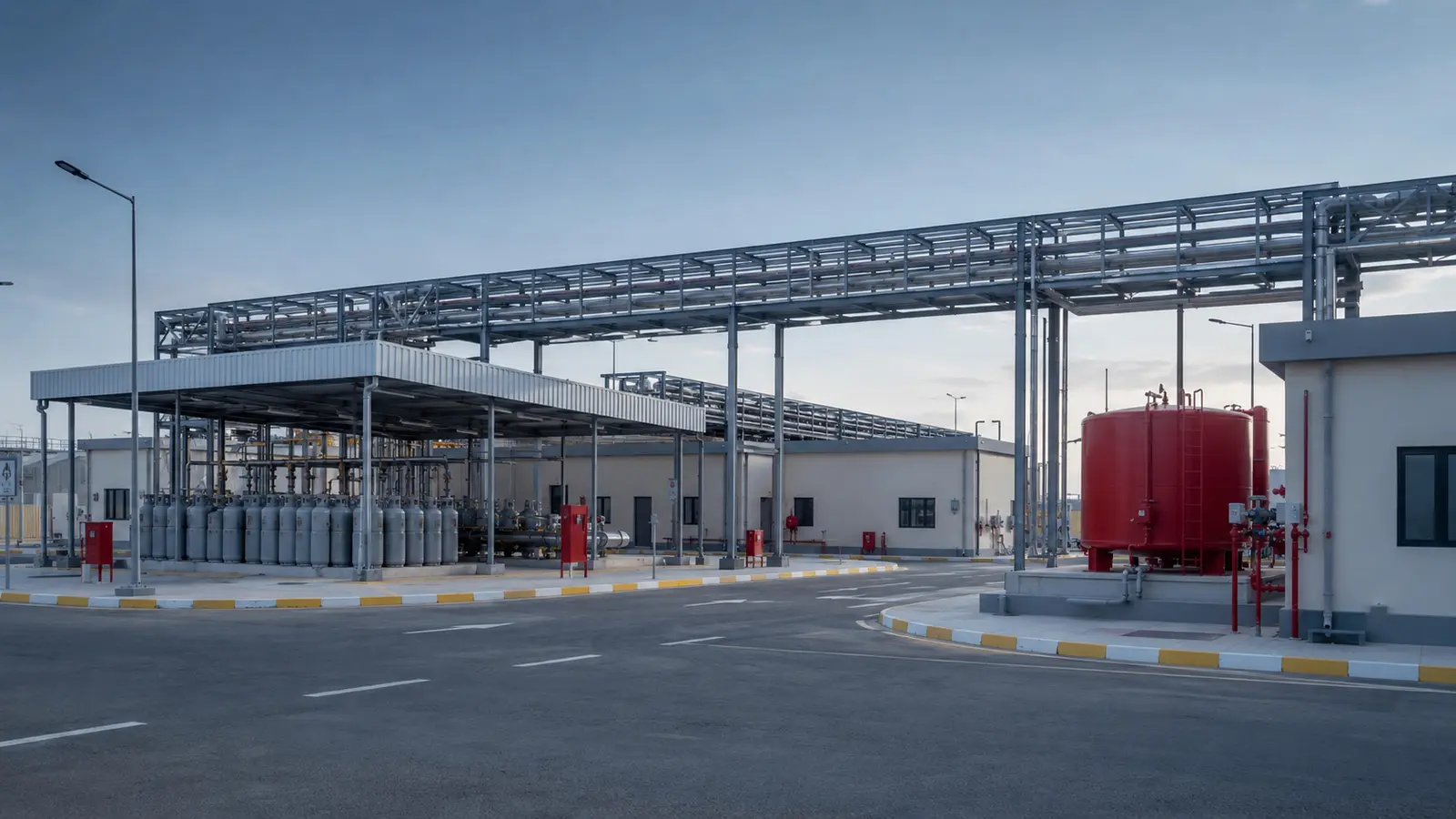 Development of Al-Nahda Government Gas Plant
